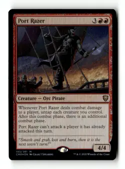 MTG | Port Razer | CMR | Foil | Moderately Played | English - Image 1