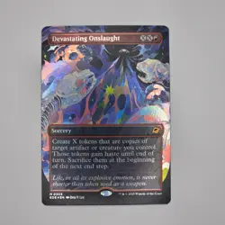 Devastating Onslaught foil - EOE #308 Mythic - NM Edge of Eternities - Image 3