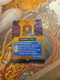 Solve The Equation Rainbow Foil MTG Secret Lair - Pack Fresh - - Image 1