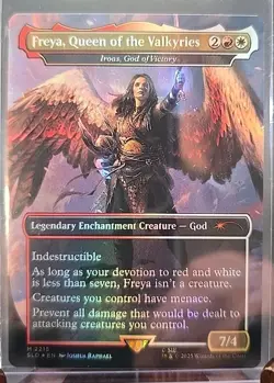 Freya, Queen of the Valkyries: Iroas, God of Victory Secret Lair:God Of War Foil - Image 3