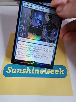 Solve the Equation (1022) Secret Lair Drop Foil - Image 2