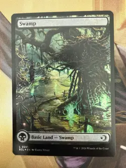 Swamp (0281) - Lorwyn Eclipsed (ECL) MTG Magic the Gathering Foil - Image 1