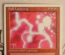 MTG Ball Lightning x1 LP/NM ~Fourth Edition (Magic the Gathering)*Free Shipping* - Image 3