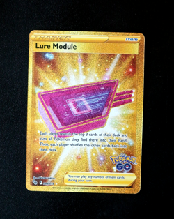 Pokemon Card TCG - Lure Module 088/078 - Pokemon GO - Gold Secret Rare - NM ⭐ - Image 1