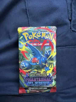 Pokemon Trading Cards Phantasmal Flames 1 pack- Unopened New - Image 1