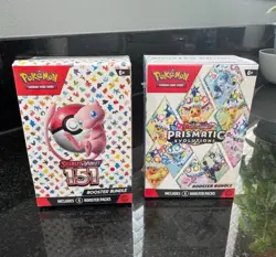 Pokemon Trading Cards Two Booster Bundles 151 Prismatic Evolutions Sealed - Image 1