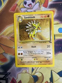 SANDSLASH - 41/62 - Fossil - Pokemon Card - NM - Image 1