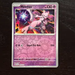 Mewtwo 059/142 Pokemon Stellar Crown SV07 Reverse Holo Uncommon NM - Image 1