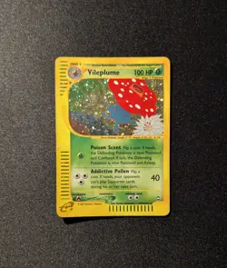 Pokemon AQUAPOLIS - #H31/H32 Vileplume - Holo - ENG - SWIRL - Moderately Played - Image 3