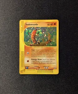 Pokemon AQUAPOLIS - #H24/H32 Sudowoodo - Holo - ENG - SWIRL - Lightly Played+ - Image 3