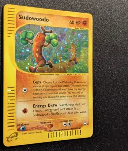Pokemon AQUAPOLIS - #H24/H32 Sudowoodo - Holo - ENG - SWIRL - Lightly Played+ - Image 5
