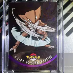 🔥2000 Topps Pokemon TV Animation Series 3 Kabutops FOIL #141 Cgc 9 - Image 2