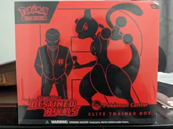 Pokemon TCG Destined Rivals Pokemon Center PKC Elite Trainer Box ETB - NEW - Image 1
