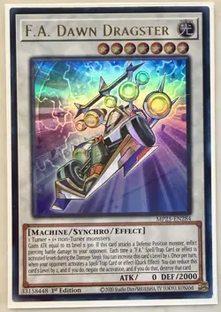 Yugioh! F.A. Dawn Dragster - MP25-EN284 - Ultra Rare - 1st Edition Near Mint, En - Image 1