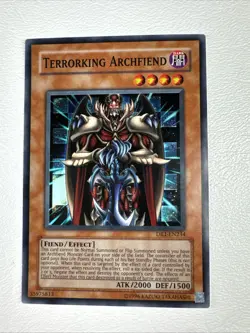 Terrorking Archfiend [DR1-EN234] Dark Revelation Volume 1 Super Rare LP Yugioh - Image 1