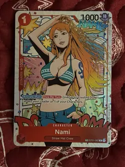 NAMI - ST01-007 TREASURE RARE (TR) - ONE PIECE OP06 Wings Of The Captain - Image 1