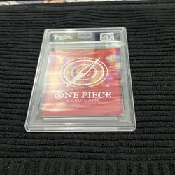 2025 ONE PIECE PROMOS DODGERS X ONE PIECE NIGHT #010 MONKEY D. LUFFY PSA 10 - Image 3