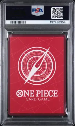 2025 ONE PIECE PROMOS BVB X ONE PIECE MATCH DAY 2025 #003 MONKEY D. LUFFY PSA 10 - Image 2