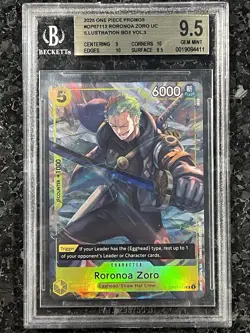 Roronoa Zoro (Illustration Box Vol.3) OP07-113 One Piece Promotion BGS 9.5 - Image 1