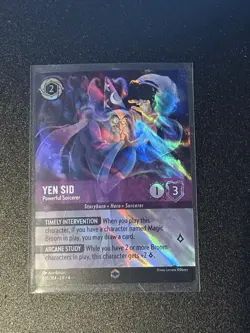 2024 DISNEY LORCANA TCG EN 4 URSULA'S RETURN #209/204 YEN SID ENCHANTED - Image 1