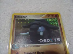 Pokemon TCG Donphan EX Deoxys 30/107 Reverse Holo Uncommon 80HP Card 2005 - Image 2