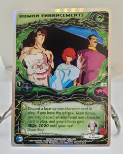 Human Enhancements Holo Foil C80 Yu Yu Hakusho Trading Card Game TCG - Image 1