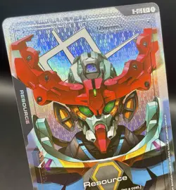 Resource (GQuuuuuuX) R-015 C+ Dual Impact Textured Foil Gundam Card Game NM/M - Image 3