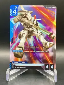 Tallgeese ST02-006 LR Wings of Advance Textured Foil Gundam Card Game NM/M - Image 1