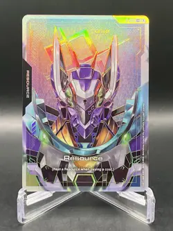 Resource [GFreD] R-025 C++ Steel Requiem Textured Foil Gundam Card Game NM/M - Image 1