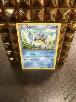 Pokemon TCG Squirtle 14/101 Build-A-Bear Workshop Stamped Card - Image 3