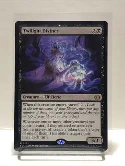 Twilight Diviner (Non-foil) Lorwyn Eclipsed 0122 Rare MTG - Image 1