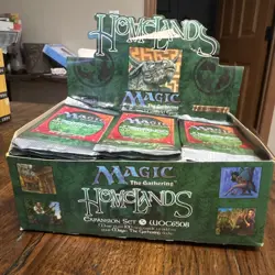 Magic The Gathering - Sealed Unopened Booster packs - Homelands, Lot of 74 packs - Image 1