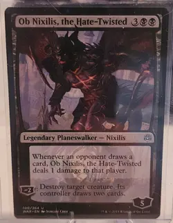 MtG Ob Nixilis, the Hate-Twisted War of the Spark Regular - Image 1