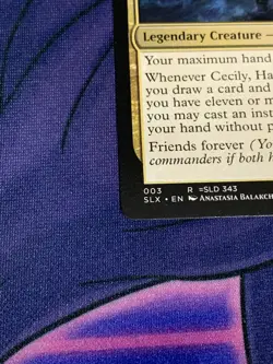 C1929 MAGIC GATHERING MTG SECRET LAIR CECILY HAUNTED MAGE RARE NM 003 - Image 4