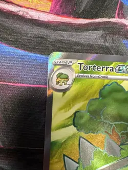 Pokemon TCG Torterra EX Full Art Ultra Rare Holo Card SV05: Temporal Forces - Image 2