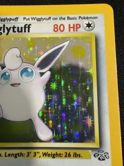 Pokemon Wigglytuff Jungle 16/64 Holo 1999 WOTC TCG Card - MP - Image 3
