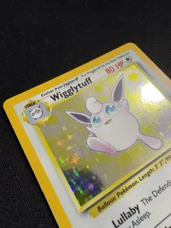 Pokemon Wigglytuff Jungle 16/64 Holo 1999 WOTC TCG Card - MP - Image 4