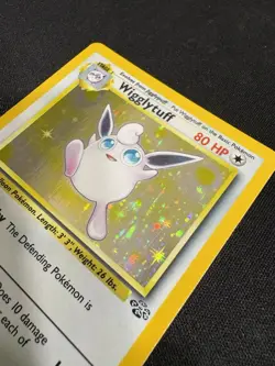 Pokemon Wigglytuff Jungle 16/64 Holo 1999 WOTC TCG Card - MP - Image 5