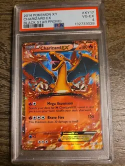 Charizard EX- 2014- Pokemon XY- #XY17 - PSA VG-EX 4 - Image 1