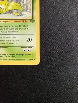 Victreebel Jungle Non-Holo Pokemon TCG Card 30/64 LP - Image 4