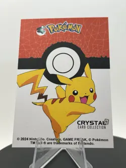 2025 POKEMON STAINED GLASS Crystal Card #129 MAGIKARP Kanto Peru Foil - Image 5