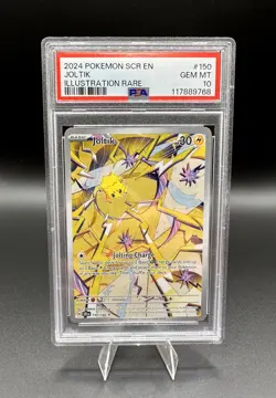 Joltik 150/142 Pokemon Stellar Crown Illustration Rare PSA 10 GEM MINT [EN] - Image 1
