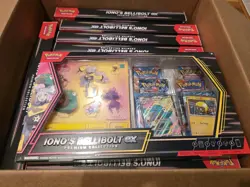 Pokemon TCG Ionos Bellibolt Ex Premium Collection Box - Journey Together 12x Lot - Image 1