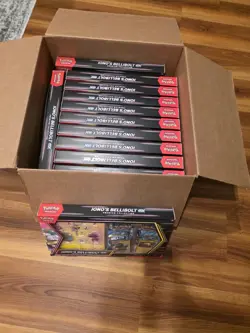 Pokemon TCG Ionos Bellibolt Ex Premium Collection Box - Journey Together 12x Lot - Image 2