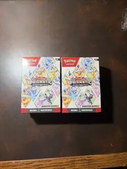 Pokemon Scarlet And Violet Prismatic Evolution Booster Bundle Sealed Read Below - Image 1