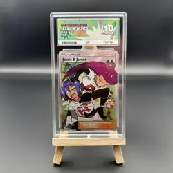 Pokemon Hidden Fates Jessie and James Full Art Ace GEM MINT 10 - Image 1