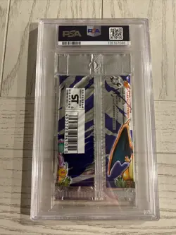 Pokemon Japanese Base Set Booster Pack 300 Yen PSA 8 - Image 2