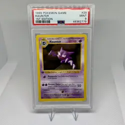 1999 Pokemon Game Haunter PSA 9 First 1st Edition Base Set 29/102 English - Image 1