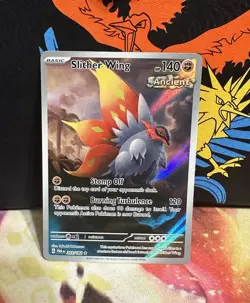 2023 Pokemon Paradox Rift Slither Wing 203/182 NM - Image 1