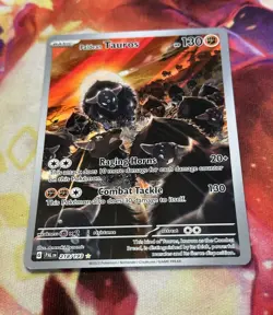 Paldean Tauros 218 Pokemon PAL Paldea Evolved 2023 NM 🔥🔥🔥 - Image 1